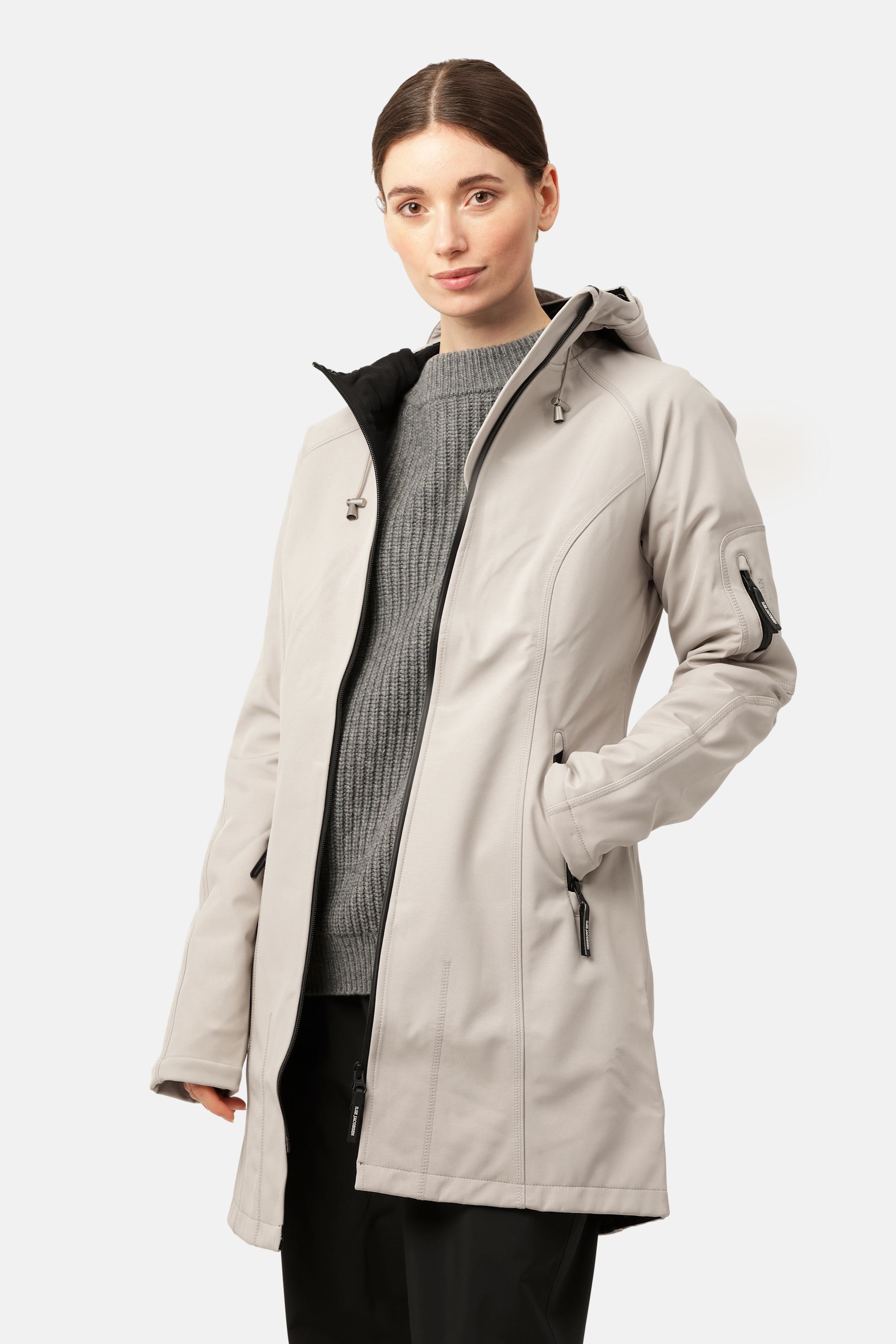 Softshell Regnjakke - Chateau Gray